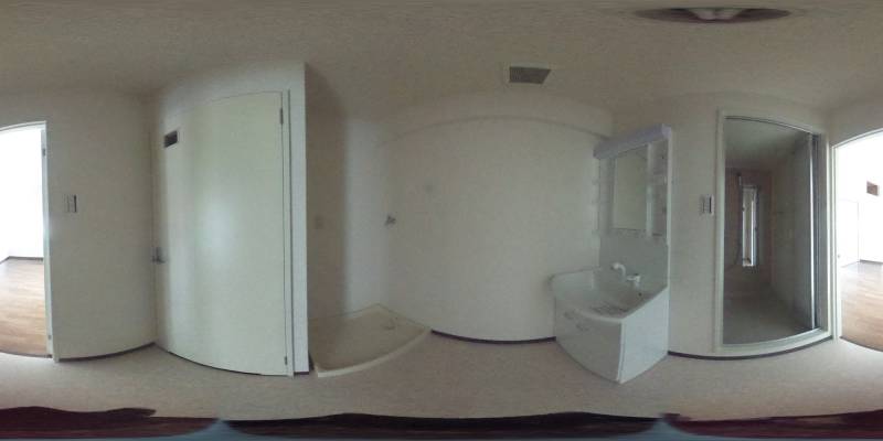 パノラマ画像洗面所