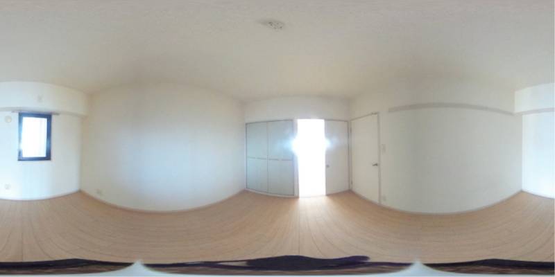 パノラマ画像洋室