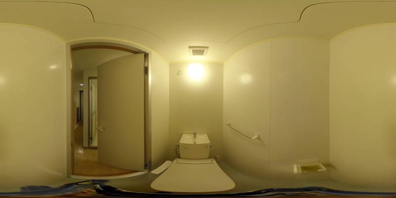 パノラマ画像トイレ