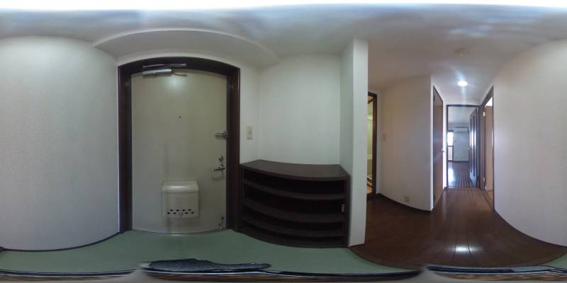 パノラマ画像玄関