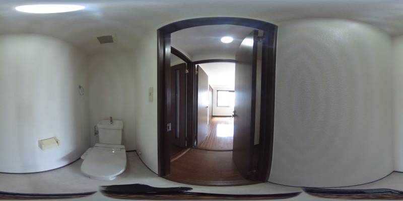 パノラマ画像トイレ