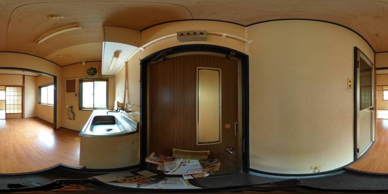 パノラマ画像玄関