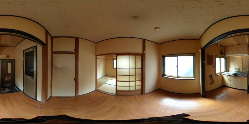 パノラマ画像ダイニング