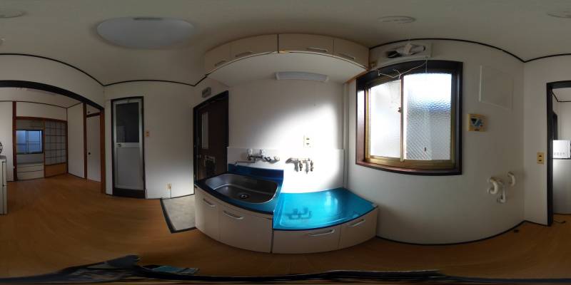 パノラマ画像キッチン