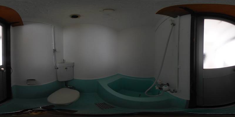 パノラマ画像バスルーム
