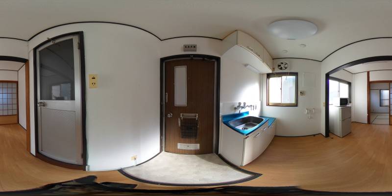 パノラマ画像玄関