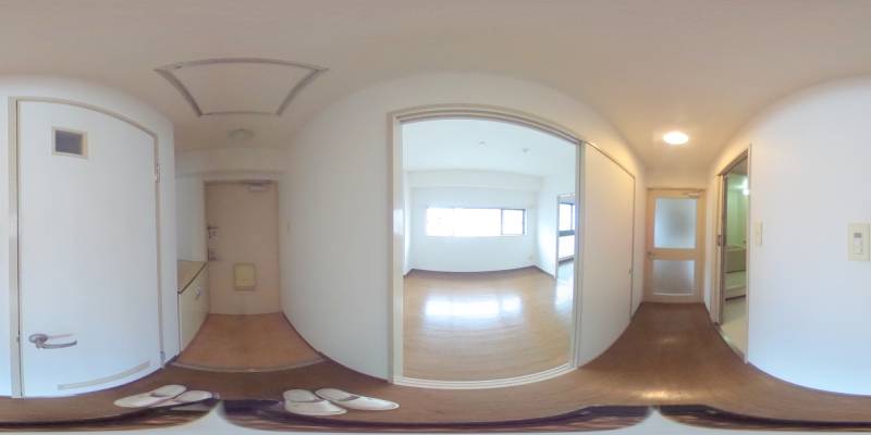 パノラマ画像玄関
