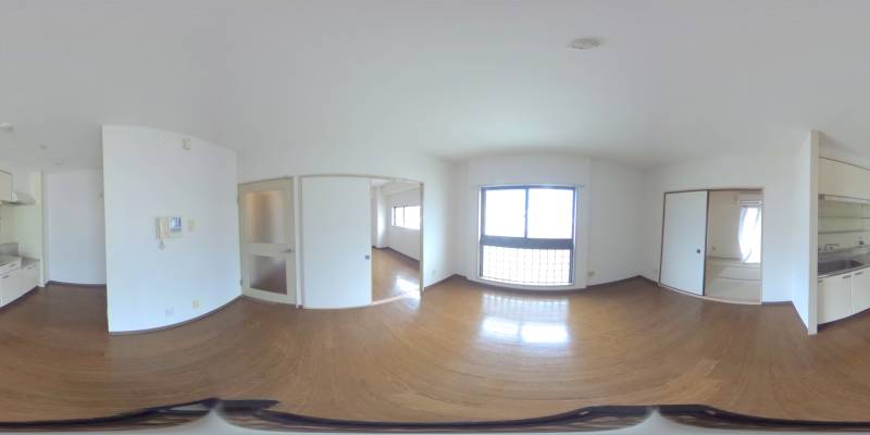 パノラマ画像洋室