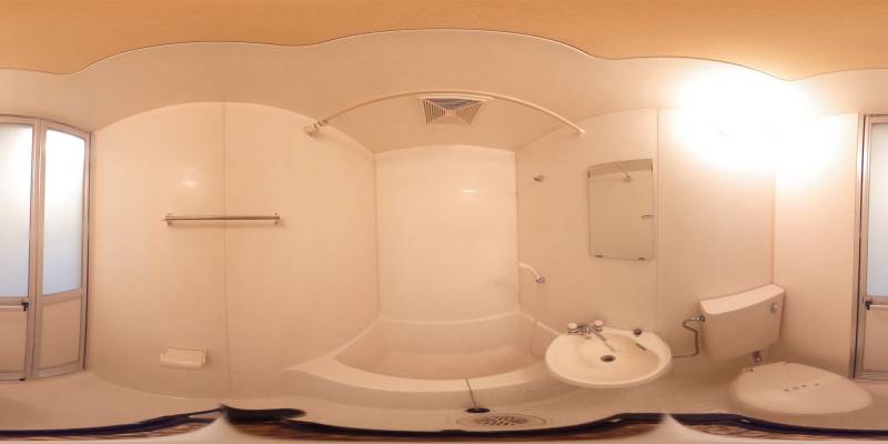 パノラマ画像バスルーム