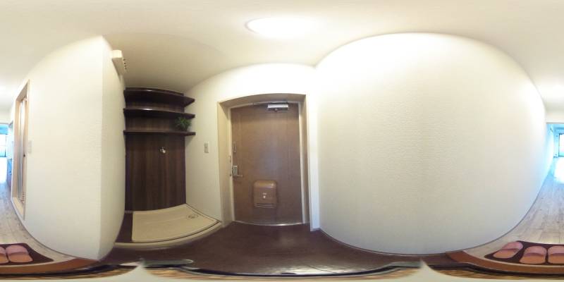 パノラマ画像玄関