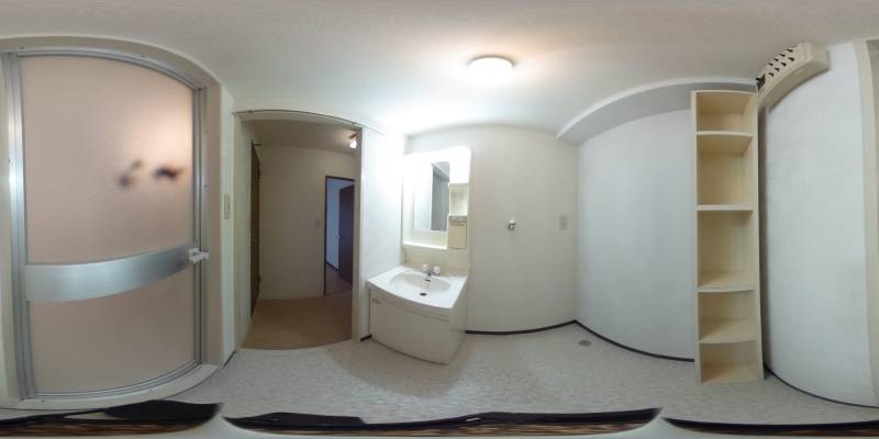 パノラマ画像洗面所