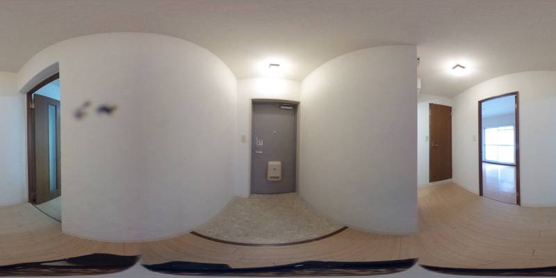 パノラマ画像玄関