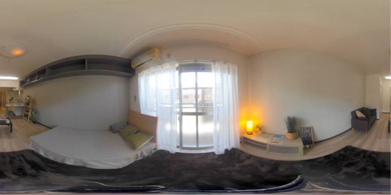 パノラマ画像洋室