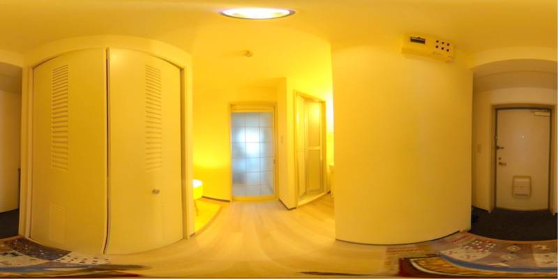 パノラマ画像玄関