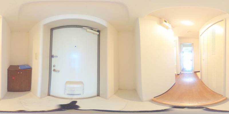 パノラマ画像玄関