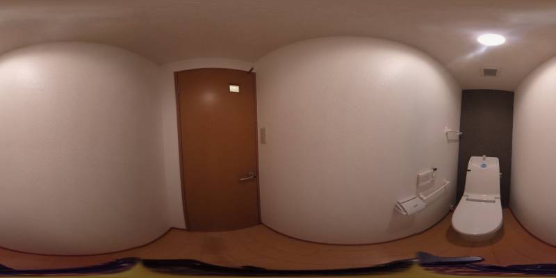 パノラマ画像トイレ