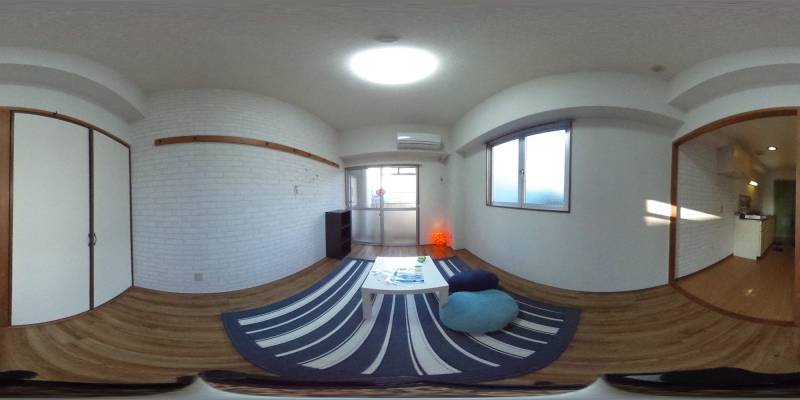 パノラマ画像洋室