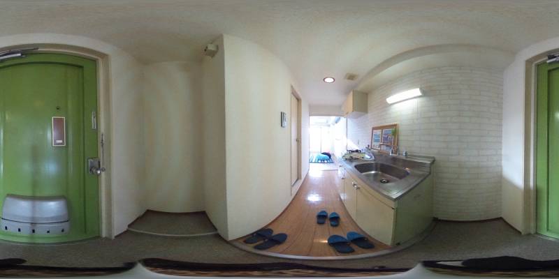 パノラマ画像玄関