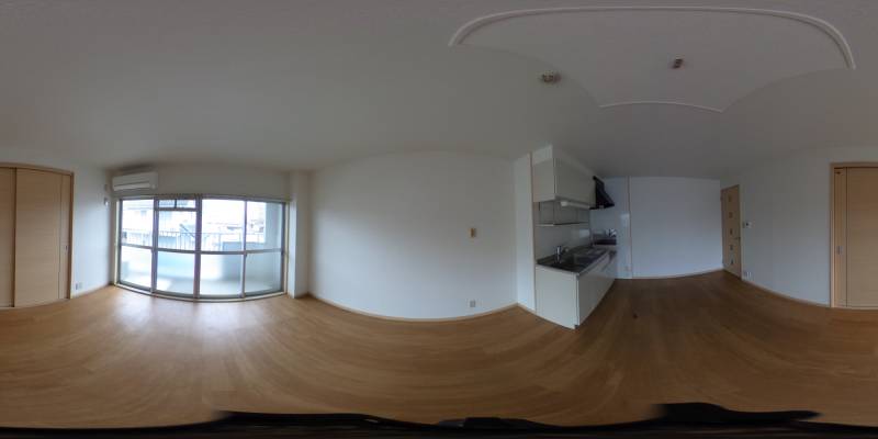 パノラマ画像リビング