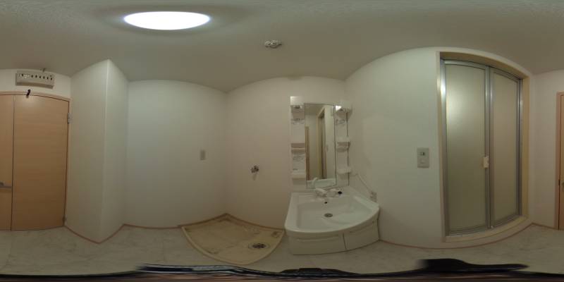 パノラマ画像洗面所