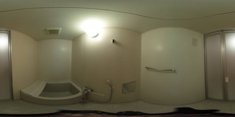 パノラマ画像バスルーム