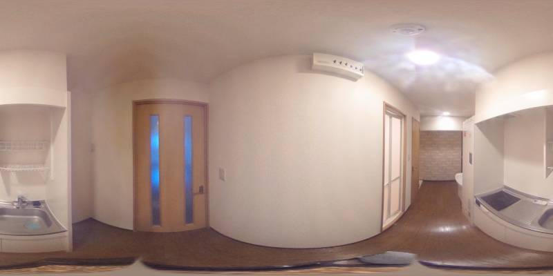 パノラマ画像キッチン