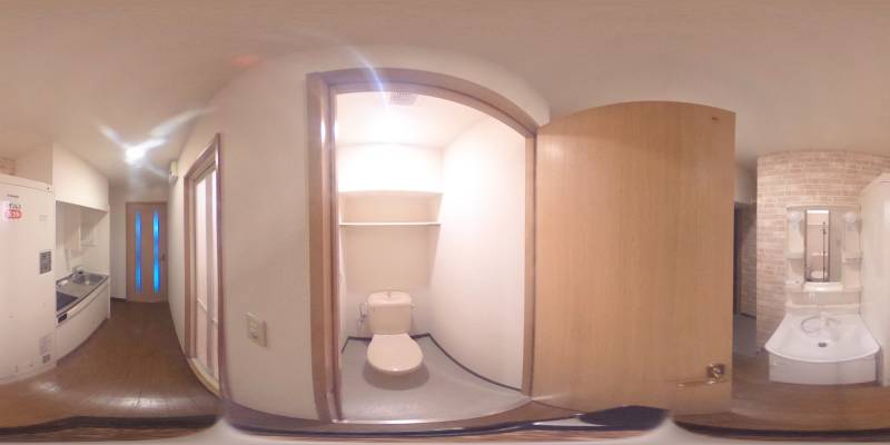 パノラマ画像トイレ