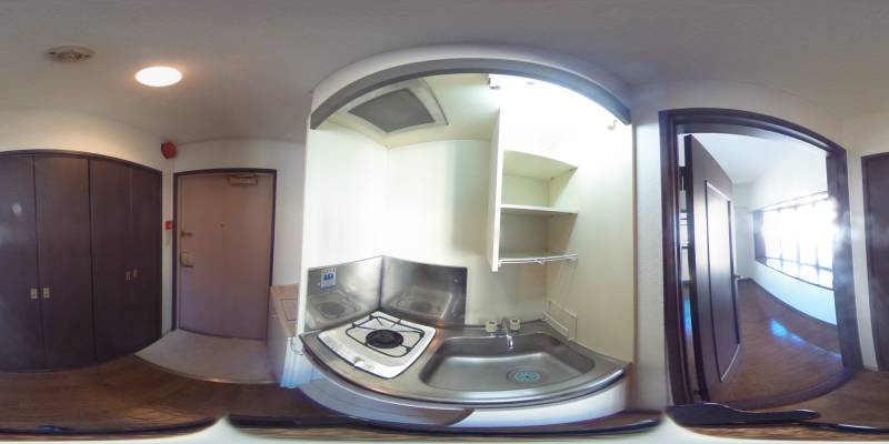 パノラマ画像キッチン