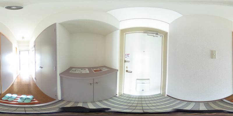 パノラマ画像玄関