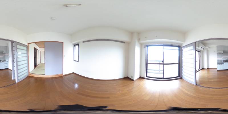 パノラマ画像洋室