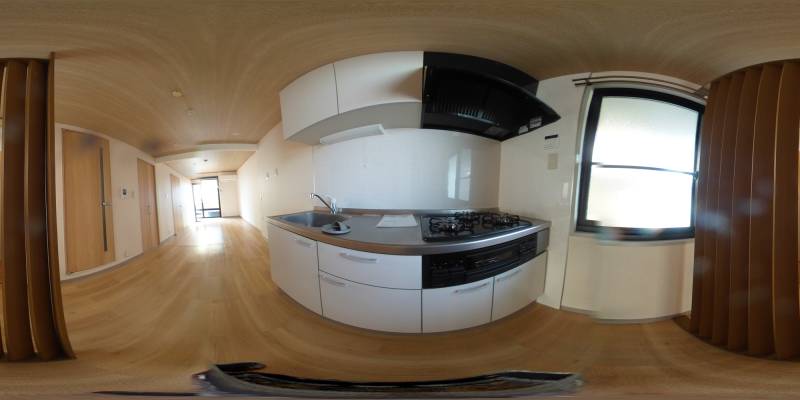 パノラマ画像洗面所