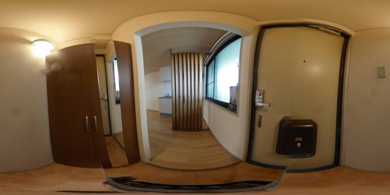 パノラマ画像バスルーム