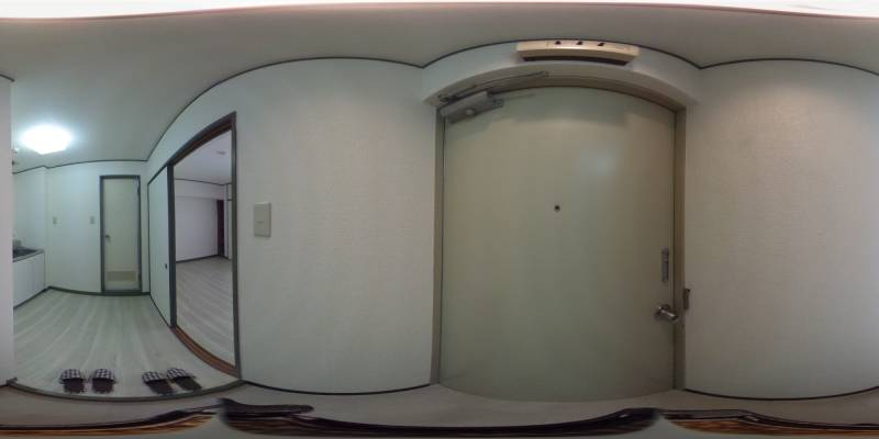 パノラマ画像玄関