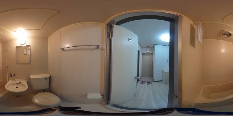 パノラマ画像バスルーム