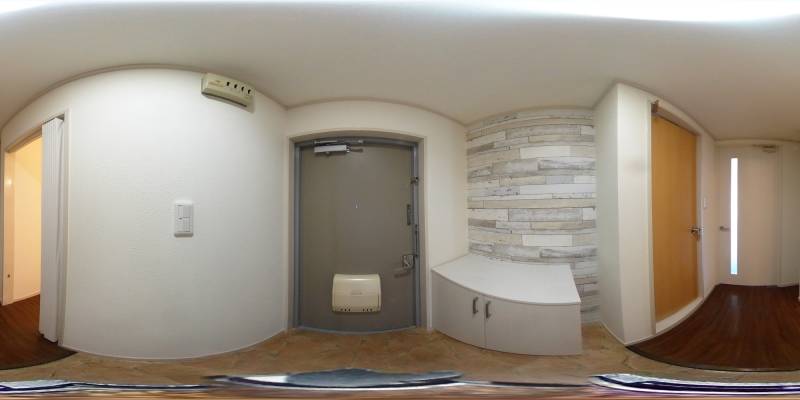 パノラマ画像玄関