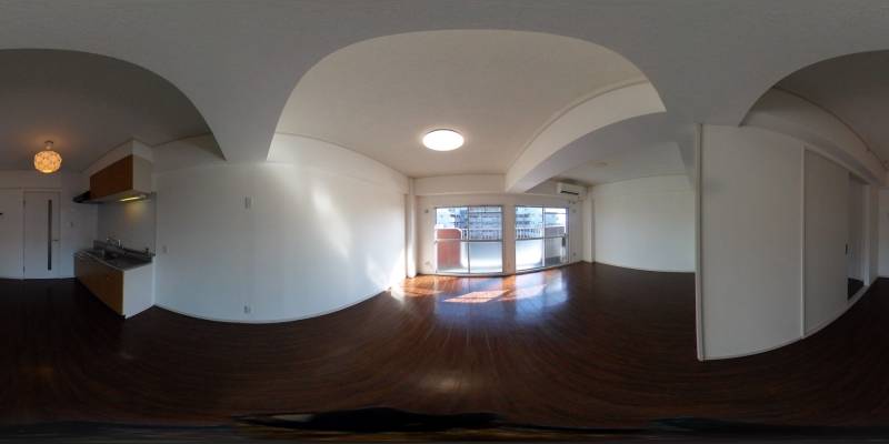 パノラマ画像リビング