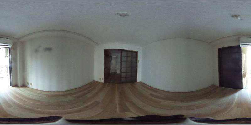 パノラマ画像洋室