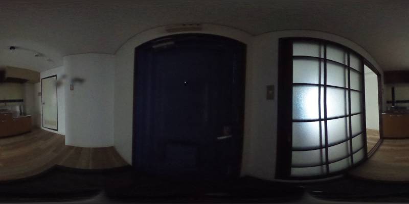 パノラマ画像玄関