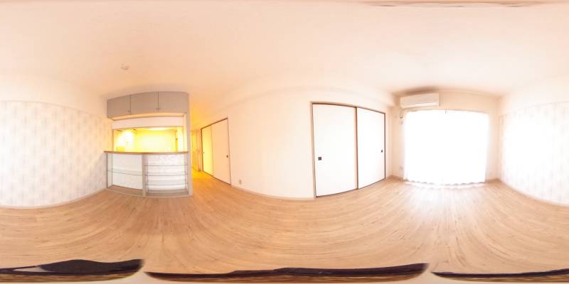 パノラマ画像リビング