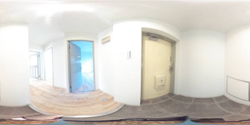 パノラマ画像玄関