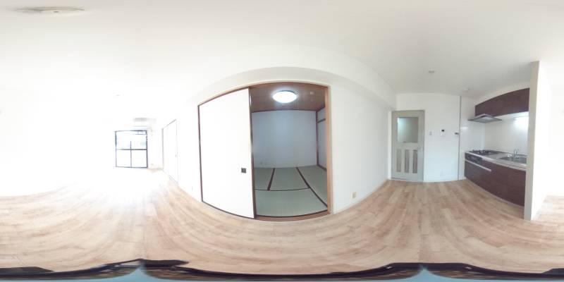 パノラマ画像リビング