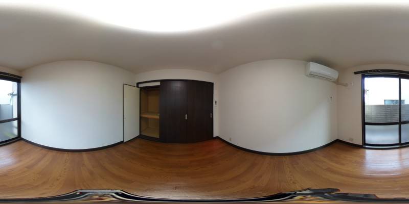 パノラマ画像洋室