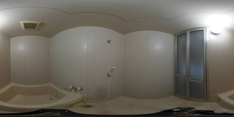 パノラマ画像バスルーム