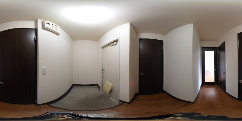 パノラマ画像玄関