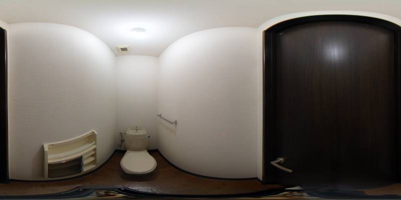 パノラマ画像トイレ