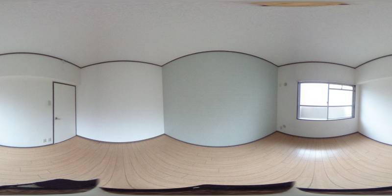 パノラマ画像洋室