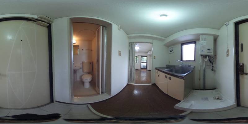 パノラマ画像玄関