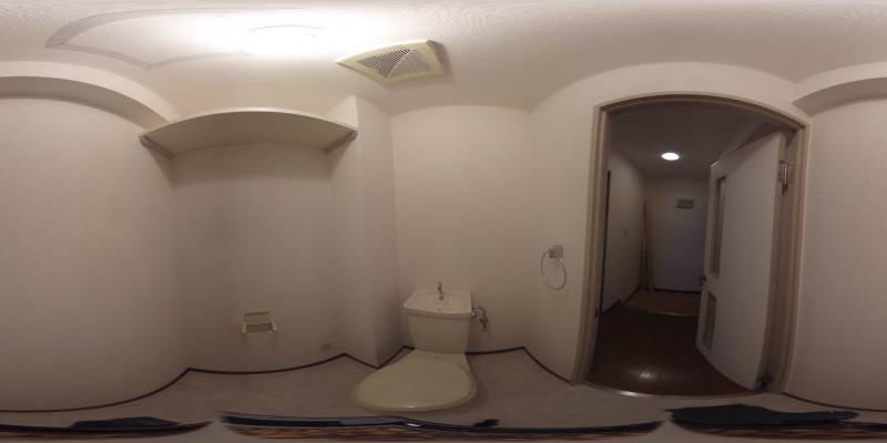 パノラマ画像トイレ