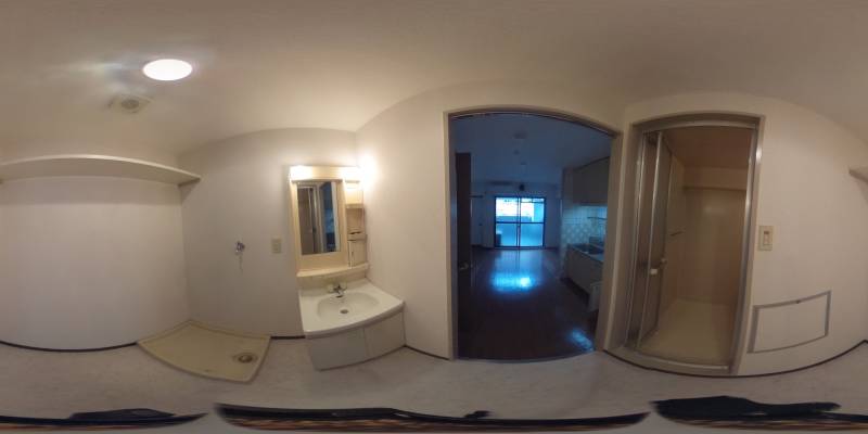 パノラマ画像バスルーム