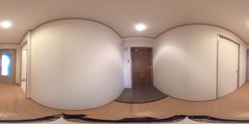 パノラマ画像玄関